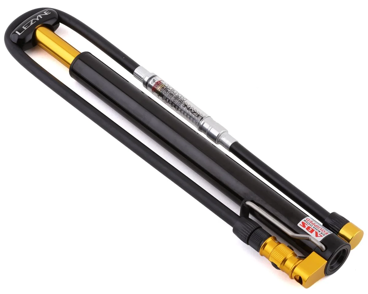 Lezyne Micro Floor Drive HPG Pump (Black) (High Pressure) (w/ Gauge)